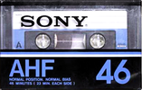 Compact Cassette Sony AHF 46 Type I Normal 1978 Japan