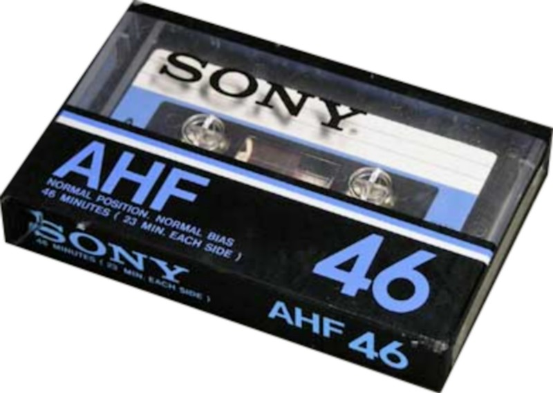 Compact Cassette Sony AHF 46 Type I Normal 1978 Japan