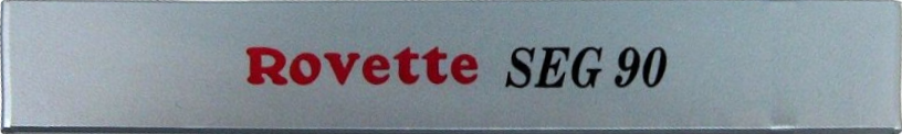 Compact Cassette Rovette 90 "SEG" Type I Normal Japan