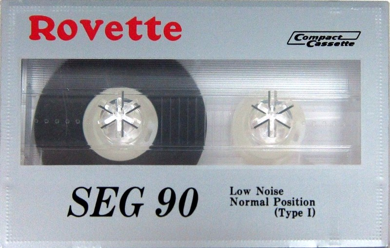 Compact Cassette Rovette 90 "SEG" Type I Normal Japan