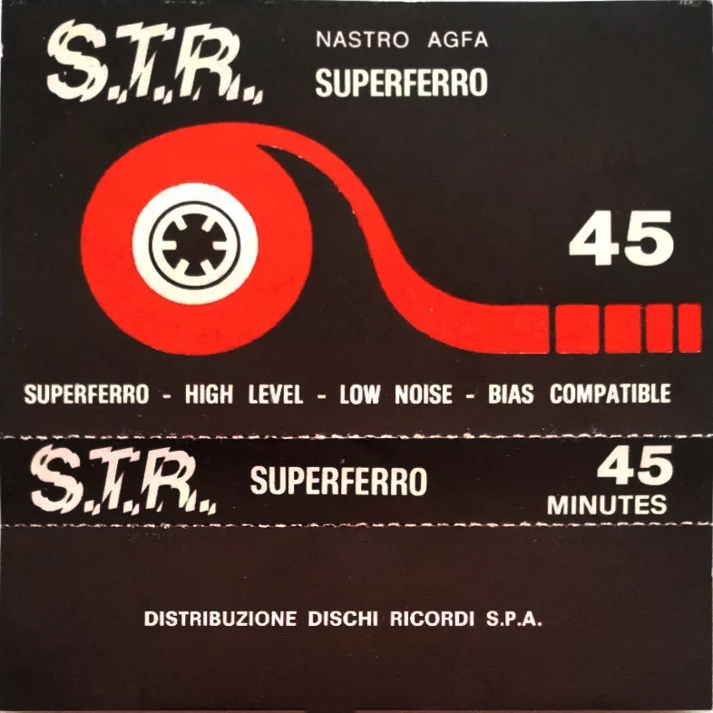 Compact Cassette STR Superferro 45 Type I Normal Italy