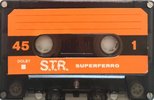 Compact Cassette STR Superferro 45 Type I Normal Italy