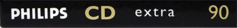 Compact Cassette Philips CD Extra 90 Type II Chrome 1997 Europe