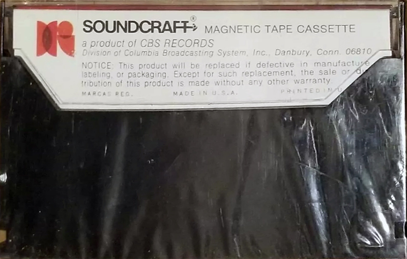 Compact Cassette Soundcraft 30 Type I Normal 1975 USA