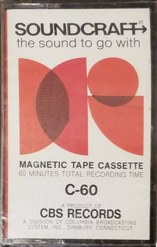 Compact Cassette Soundcraft 30 Type I Normal 1975 USA