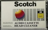Compact Cassette Scotch Cleaning Cassette 1988 USA