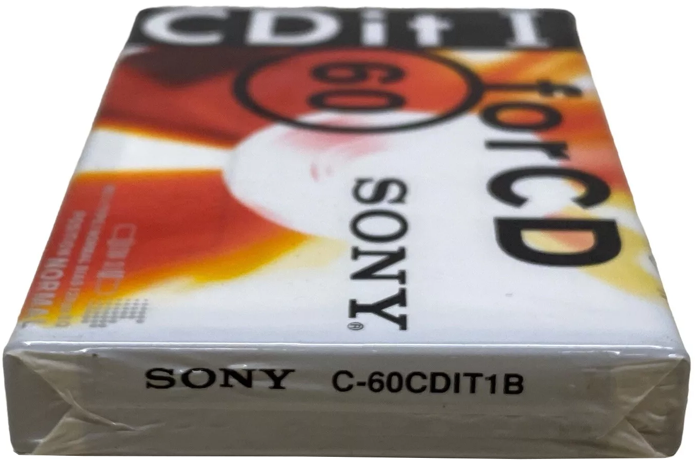 Compact Cassette Sony CDit I 60 "C-60CDIT1B" Type I Normal 1996 Europe
