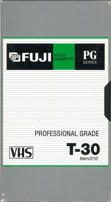 VHS, Video Home System: FUJI Fuji - PG 30