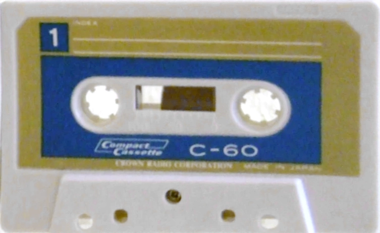 Compact Cassette Crown / Crown Radio Corporation 60 Type I Normal 1968 Japan