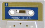 Compact Cassette Crown / Crown Radio Corporation 60 Type I Normal 1968 Japan