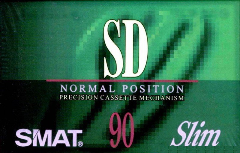 Compact Cassette Smat SD 90 Type I Normal 1995 South Korea