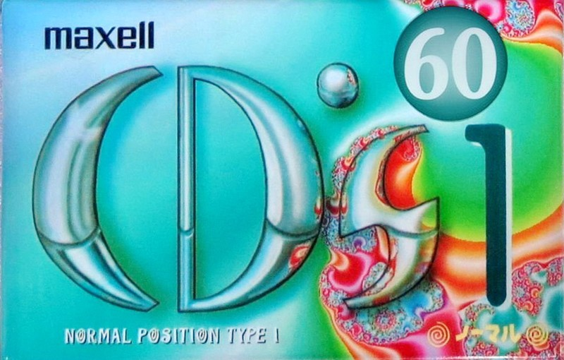 Compact Cassette Maxell CD`s I / CD`s 1 60 "CDS1-64L" Type I Normal 1997 Japan