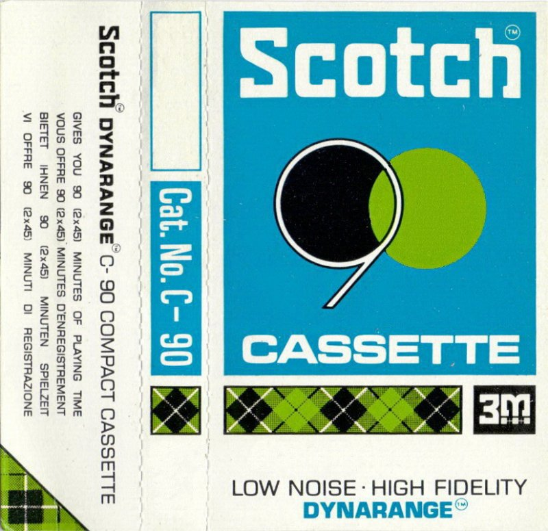 Compact Cassette: 3M Scotch - Dynarange 90