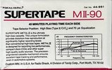 Compact Cassette SUPERTAPE MII 90 Type II Chrome 1988 USA