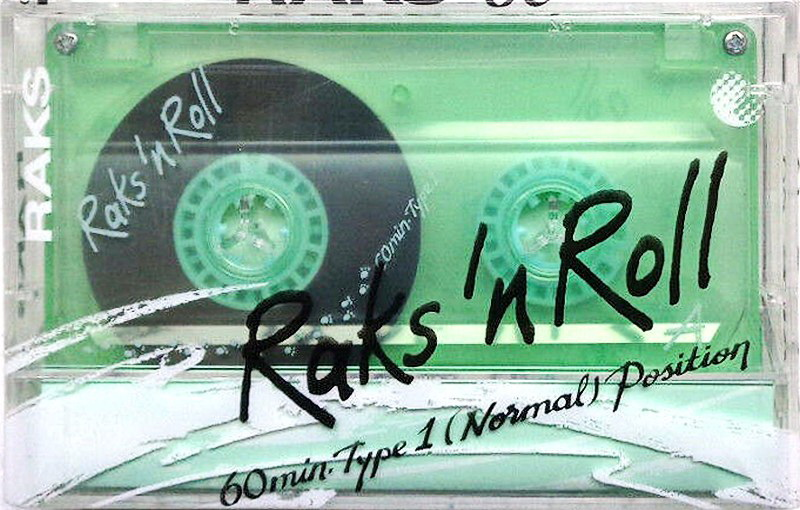 Compact Cassette RAKS Raks `n Roll 60 Type I Normal 1996 Europe