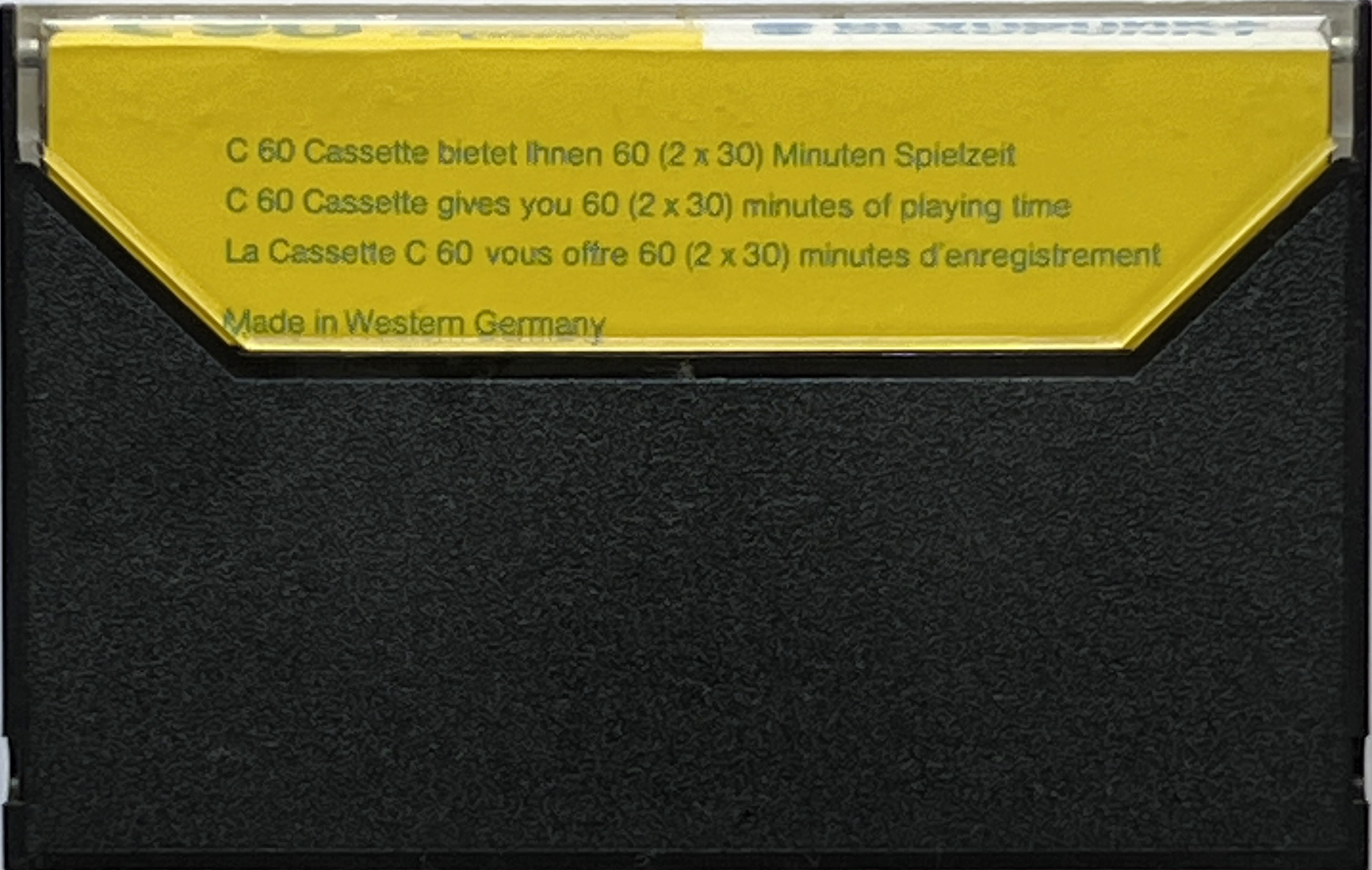 Compact Cassette Blaupunkt 60 Type I Normal 1979 Europe