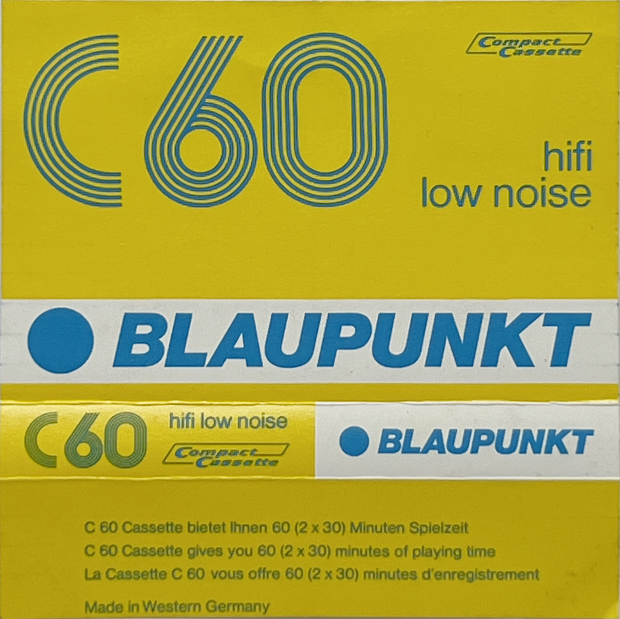 Compact Cassette: BASF Blaupunkt -  60