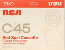 Compact Cassette RCA Red Seal 45 Type I Normal USA