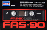 Compact Cassette Fujitsu FAS 90 Type I Normal Japan