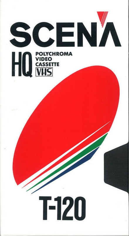 VHS, Video Home System Scena HQ 120 Type II Chrome 1990 USA