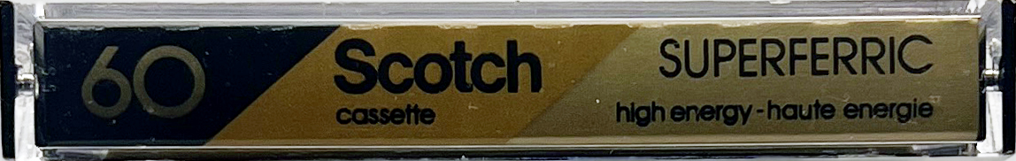 Compact Cassette Scotch Superferric 60 Type I Normal 1982 Europe