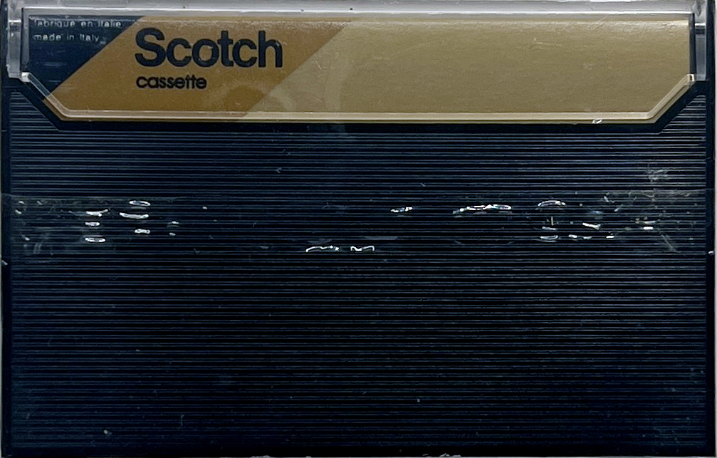Compact Cassette Scotch Superferric 60 Type I Normal 1982 Europe