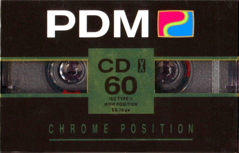 Compact Cassette:  PDM - CD II 60