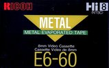 cover of Video8, Hi8, Digital8 Ricoh Type IV Metal