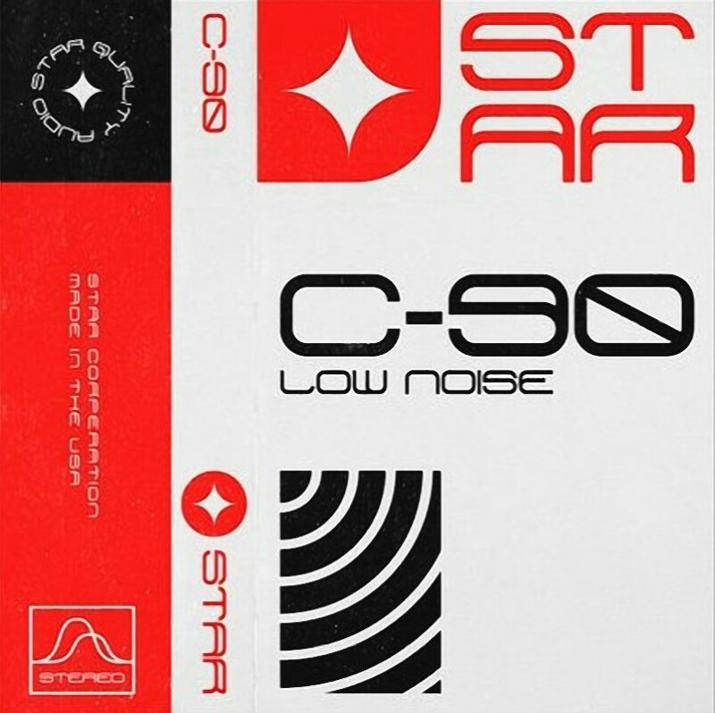 Compact Cassette:  Star -  90