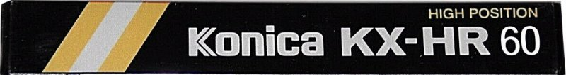 Compact Cassette Konica KX-HR 60 Type II Chrome 1987 Europe