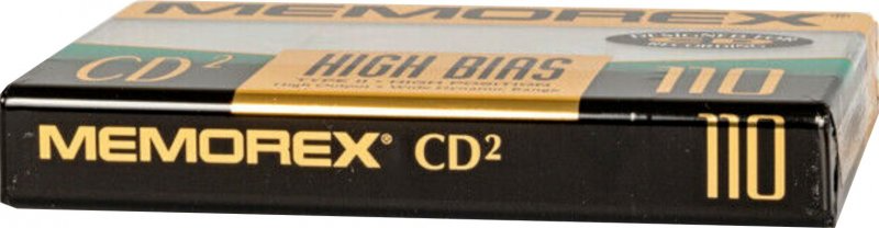 Compact Cassette: Sunkyong Magnetic Limited (SKM) Memorex - CD 2 110