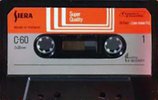 Compact Cassette Siera Super Quality 60 Type I Normal 1975 Europe