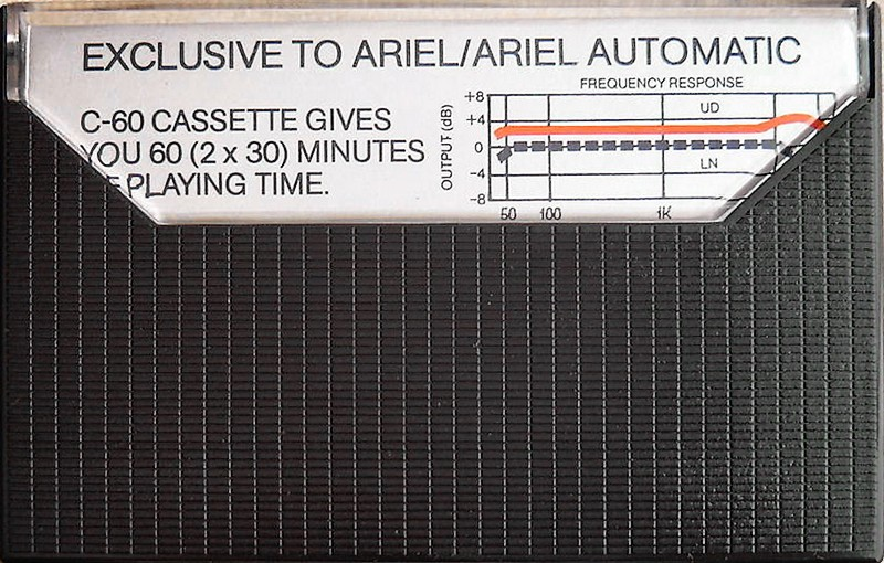 Compact Cassette Ultra Dynamic 60 Type I Normal UK