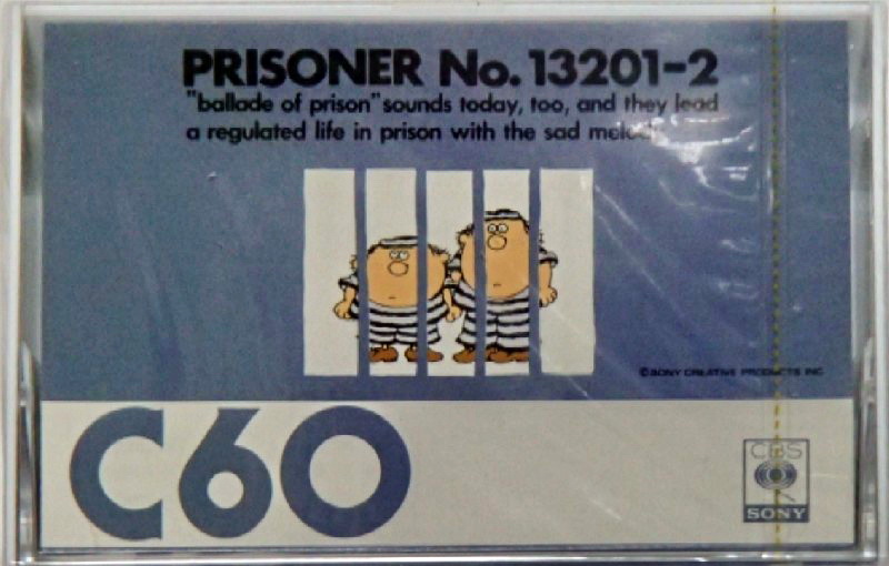 Compact Cassette CBS / Sony PRISONER No.13201-2 60 Type I Normal 1979 Japan