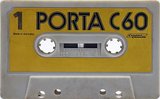 Compact Cassette Porta 60 Type I Normal 1977 Germany