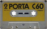 Compact Cassette Porta 60 Type I Normal 1977 Germany