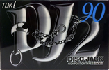 Compact Cassette TDK DJ2 Disc Jack 90 "DJ2-90S" Type II Chrome 1997 Japan