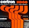 Compact Cassette Certron HD 60 Type I Normal 1972 USA