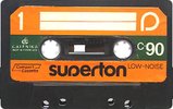 Compact Cassette Superton 90 Type I Normal East Europe