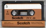 Compact Cassette Scotch 10 "PCC" Computer Cassette 1983 Europe