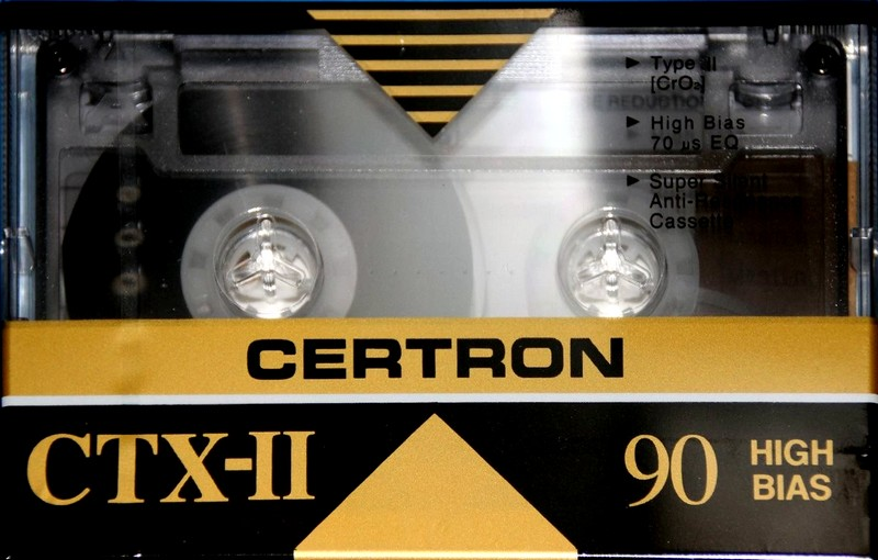 Compact Cassette:  Certron - CTX-II 90