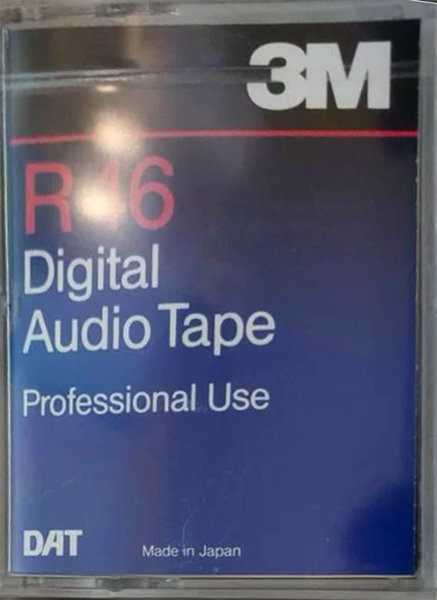 Digital Audio Tape 3M 46 Type IV Metal 1988 North America