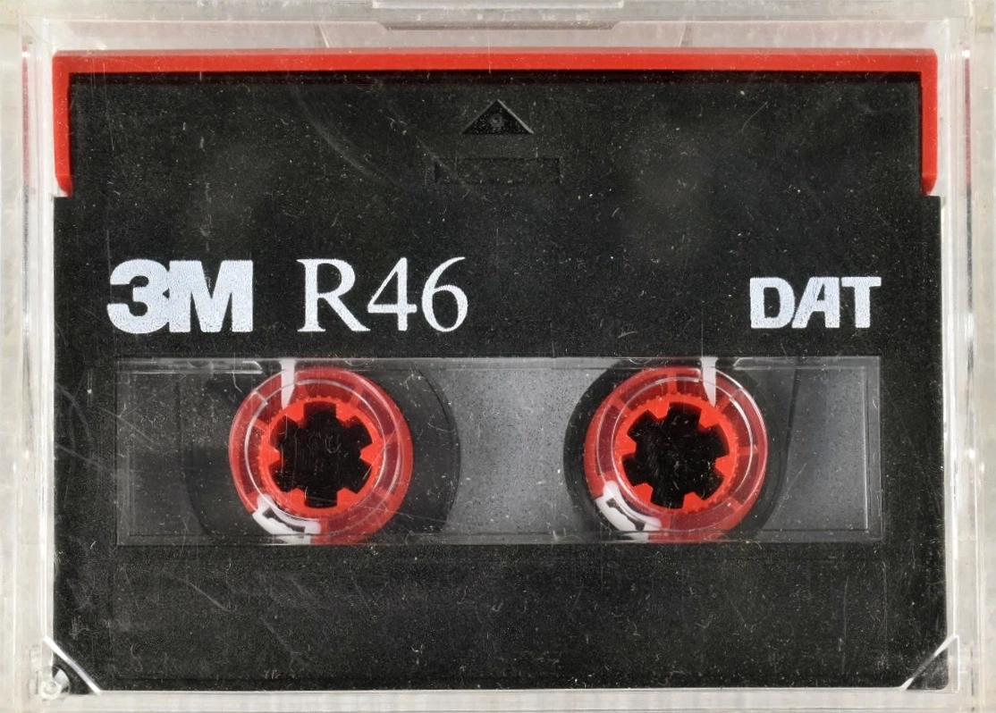 Digital Audio Tape 3M 46 Type IV Metal 1988 North America