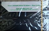 Compact Cassette Teac EDR 90 Type I Normal 1976 Australia