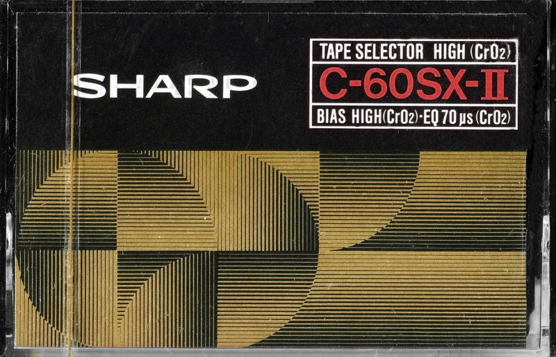 Compact Cassette Sharp SX 60 Type II Chrome 1979 Worldwide