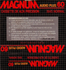 Compact Cassette Magnum Audio Plus 60 Type I Normal 1988 Venezuela