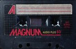Compact Cassette Magnum Audio Plus 60 Type I Normal 1988 Venezuela