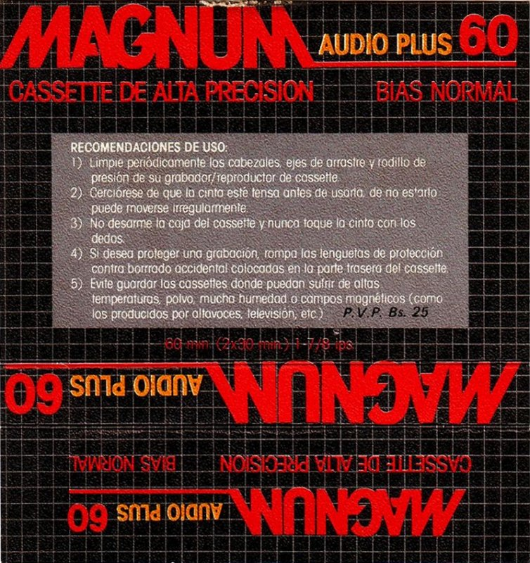 Compact Cassette: Unknown Magnum -  60