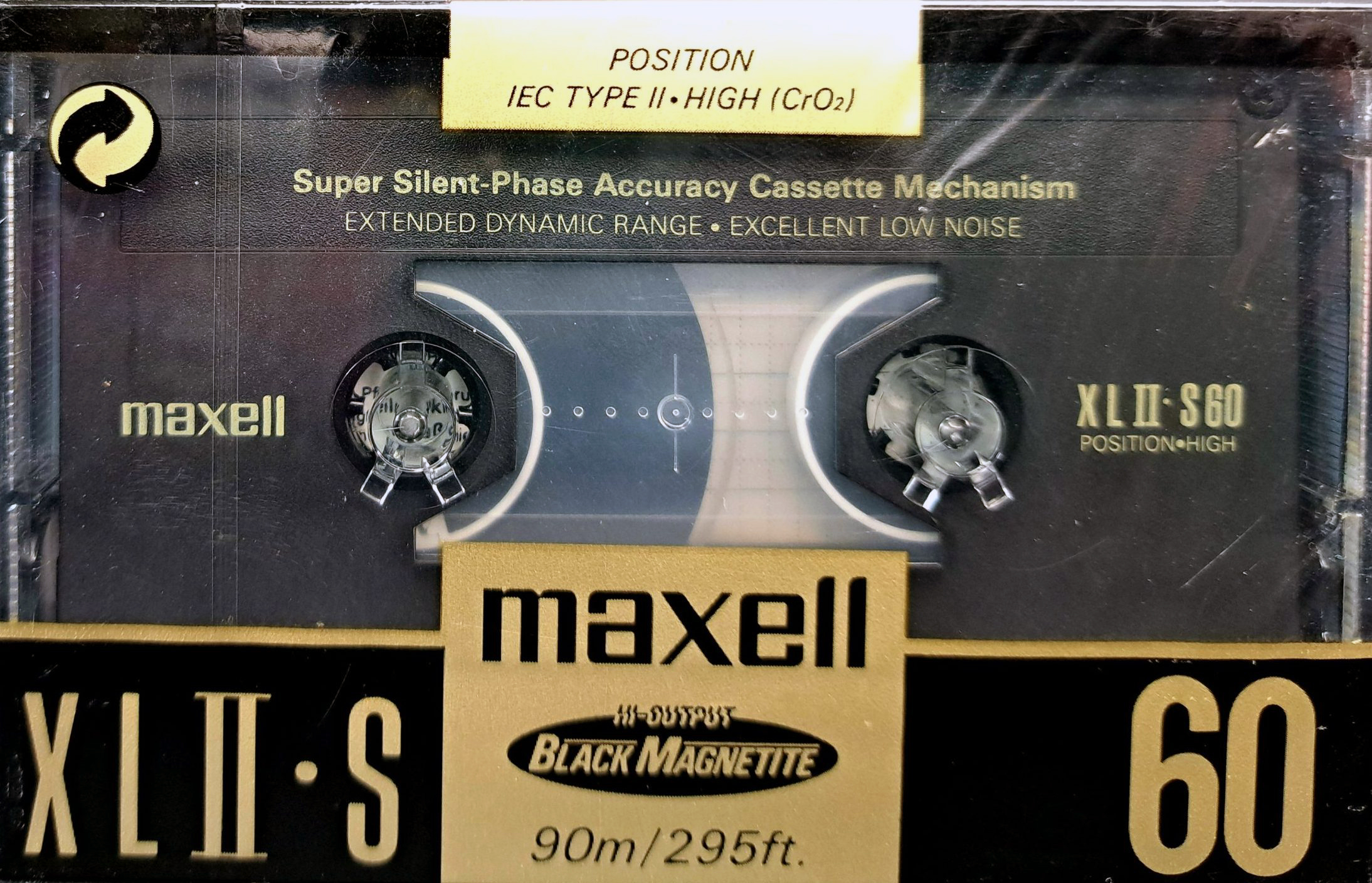 Compact Cassette Maxell XLII-S 60 Type II Chrome 1992 Europe