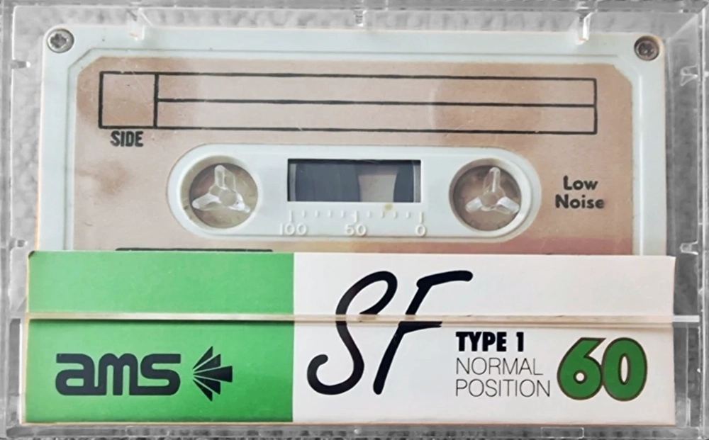 Compact Cassette AMS SF 60 Type I Normal Unknown Country